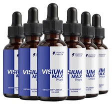 Visium Max Liquid Drops, Extra Strength VisiumMax, All Natural Formula (6 pack)