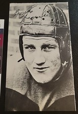 Bronko Nagurski Signed Photo 4x6 1/2
