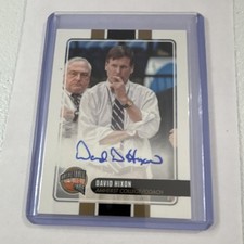 2023-24 Panini Hall of Fame David Hixon #DH Autograph /100