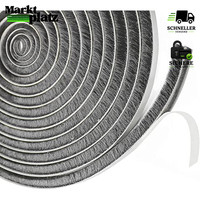 BüRstendichtung Selbstklebend 6M 9X23Mm Grau FüR TüRen Fenster Abdichtung