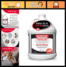 Powerful Odor Eliminator Concentrate for Carpets Hardwood - Smoke, Pet Sweat