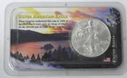 2001 UNCIRCULATED SILVER EAGLE LITTLETON LAKE TAHOE PACKAGED