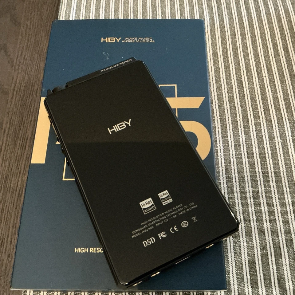 Hiby R6III Portable Music Player Gen III, Black, USB, WiFi, Bluetooth, MQA - Image 3 of 4