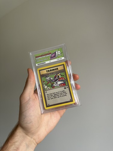 Computer Error graded ACE 10 for sale on eBay