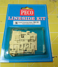 PECO NB-50 Lineside Kit Level Crossing Gates (unopened)