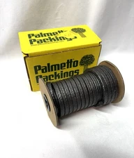 Palmetto Packing  1/4" Square 25 Ft. 1030AF Plaited Braid Packing Seal