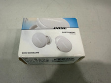New Bose QuietComfort Wireless Noise Cancelling Earbuds White Smoke - SEALED