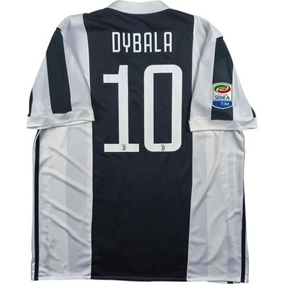 Juventus 2017-18 Adidas home Paulo Dybala football jersey shirt