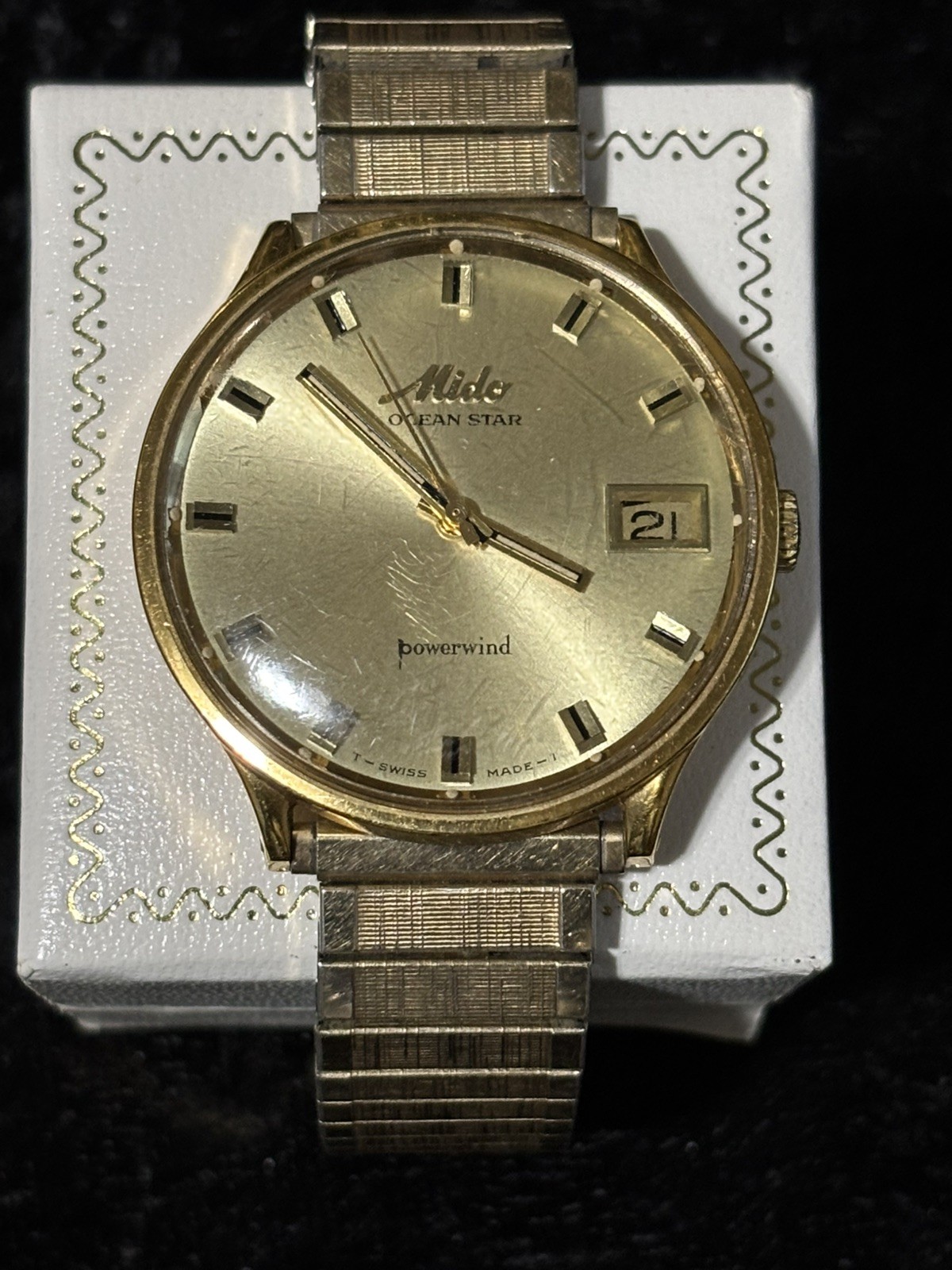 Working Mido OCEAN STAR powerwind Automatic 5057. - image 1