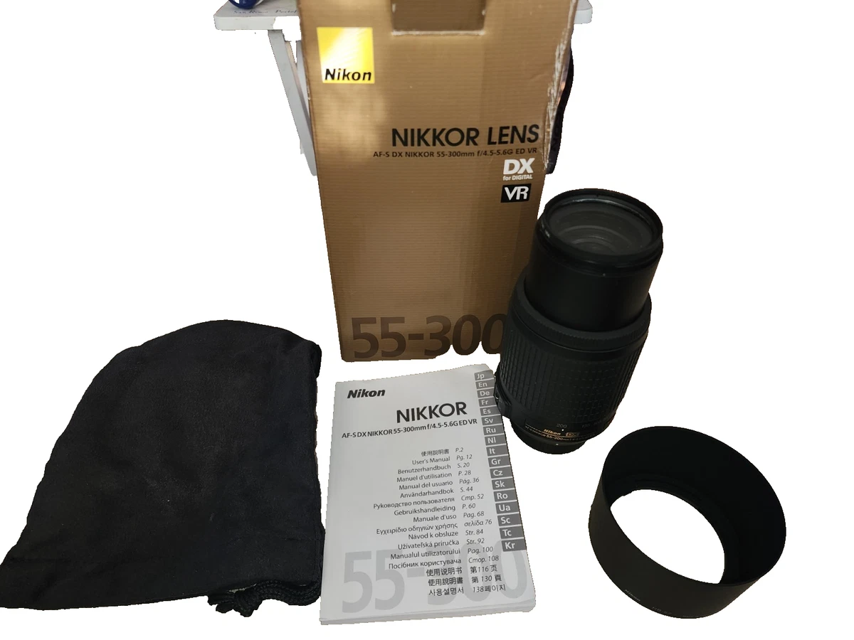 Nikon 55-300mm f/4.5-5.6 Camera Lenses for sale | eBay