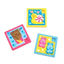 Mini Candy Critters Slide Puzzles - 12 Pc