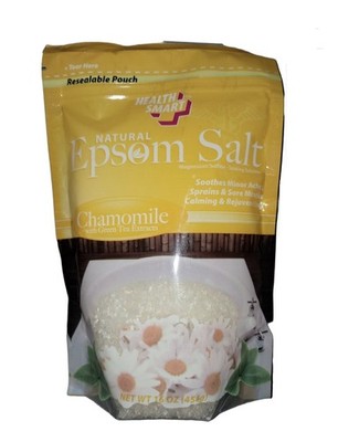   HEALTH SMART 16 Oz.     CHAMOMILE/GREEN TEA     Epsom Salt Soak Solution.
