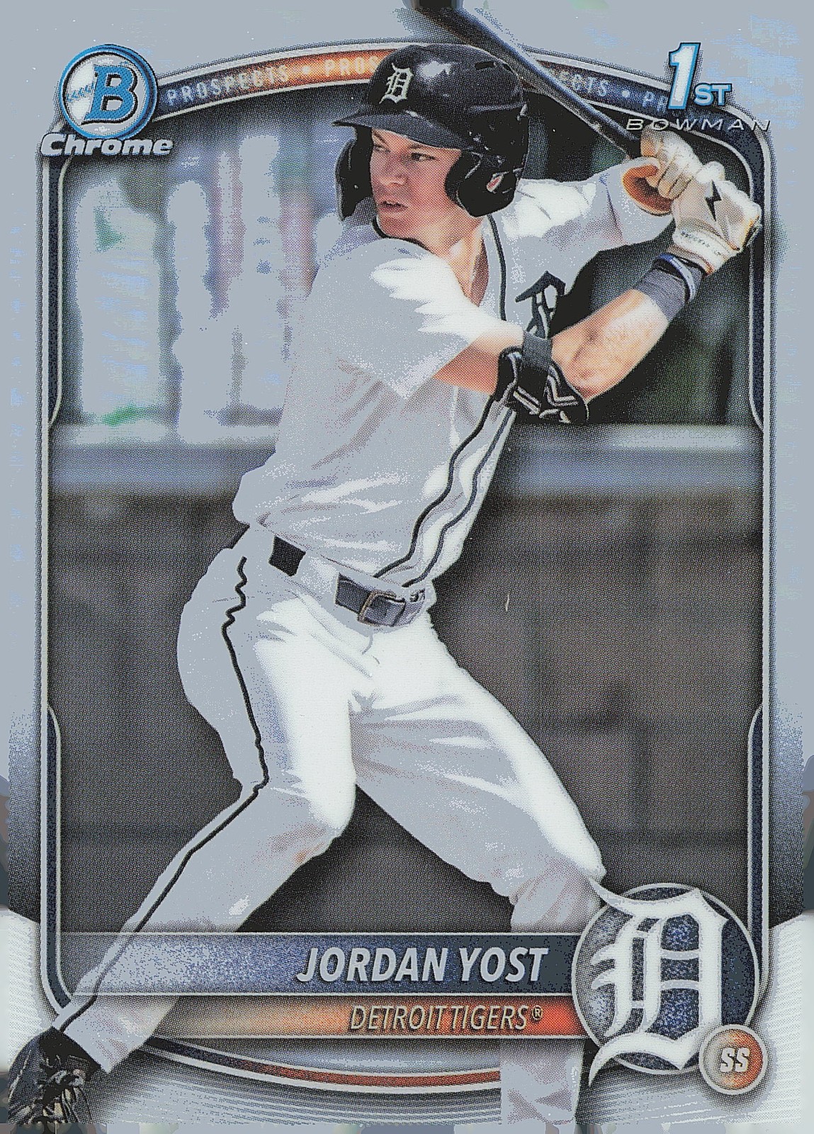 2025 Bowman Draft #BDC-162 Jordan Yost Chrome