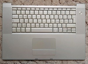 Apple MacBook 15" A1260 A1226 Topcase Oberschale Tastatur Tasten 2006 2007 2008
