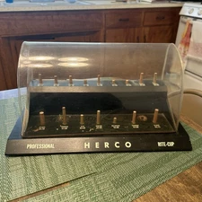 Vintage Herco Rite-Cup Mouthpiece Display Case