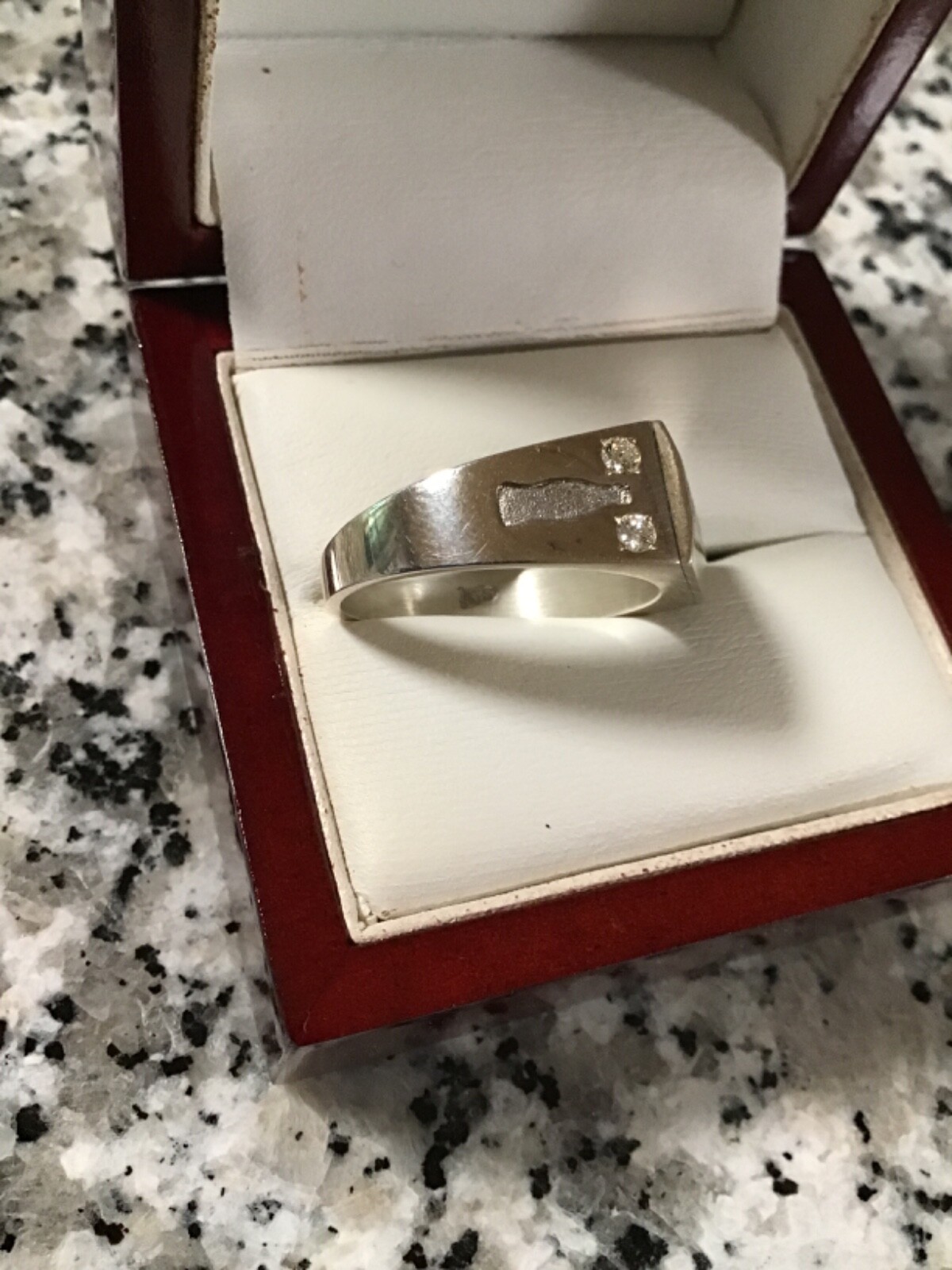 COLA BOTTLING 25th ANNIVERSARY EMPLOYEE RING