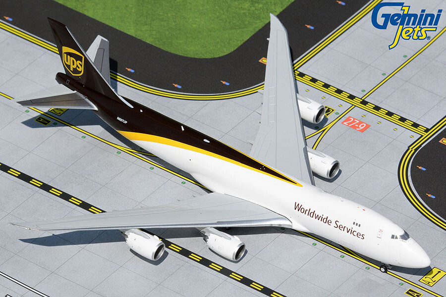 GEMINI JETS UPS AIRLINES BOEING 747-8F 1:400 DIE-CAST
