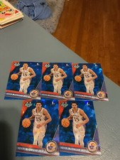KEVIN McCULLAR Jr. 5 CARD LOT-2023-24 BOWMAN CHROME U SAPPHIRE 1st RC-KANSAS-#60