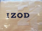 Izod Queen Quilted Coverlet in Sand (Ivory) 100% Pre-washed Cotton 90" x 90" NIP