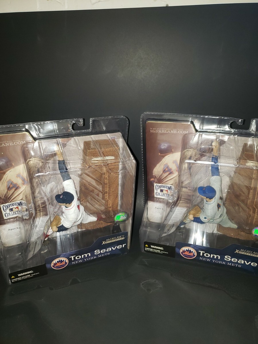 Tom Seaver McFarlane Cooperstown Figures, Mets & Base + Variant