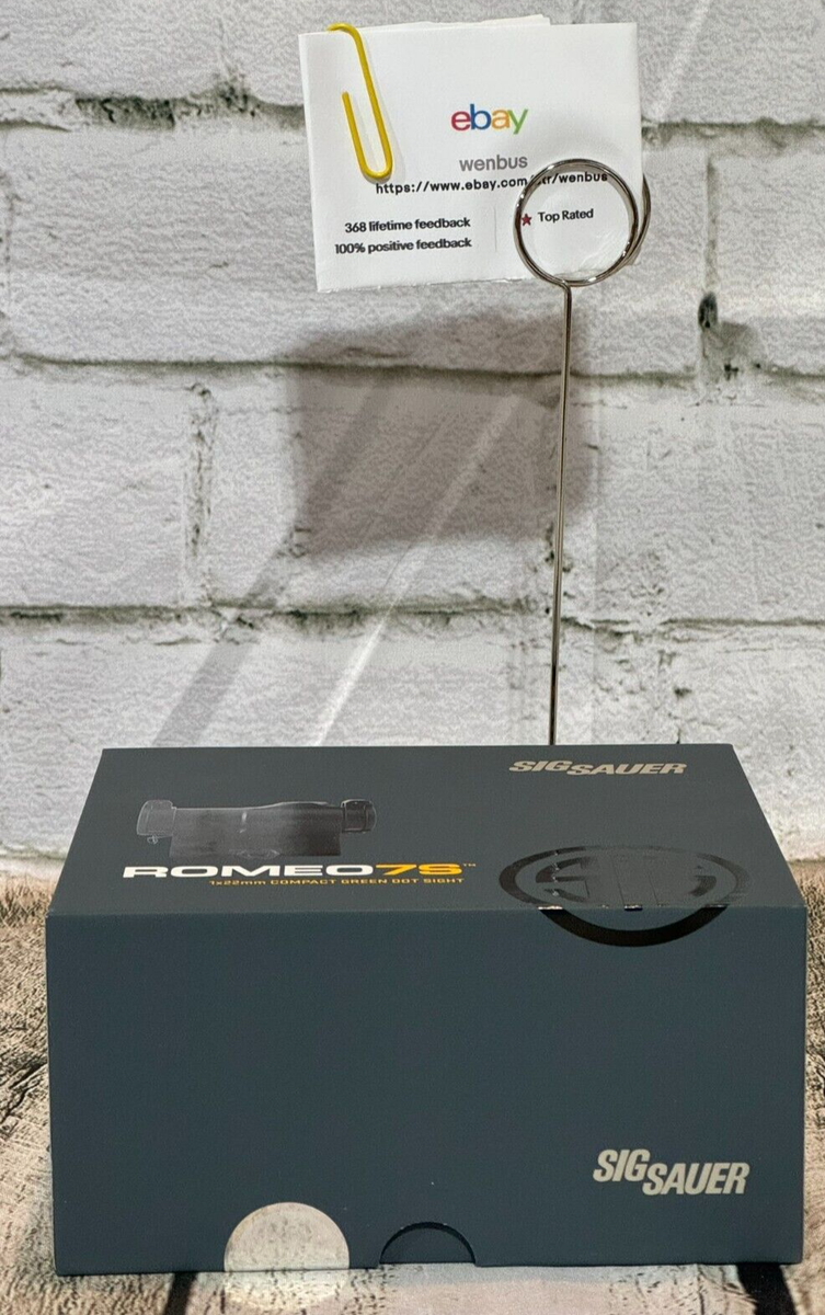 SIG Sauer ROMEO7S Green Dot Sight - SOR75002 for sale online