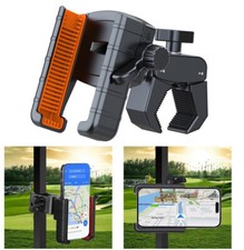 Golf Cart Phone Holder 360  Rotatable Phone Holder for Iphone, Samsung Phone