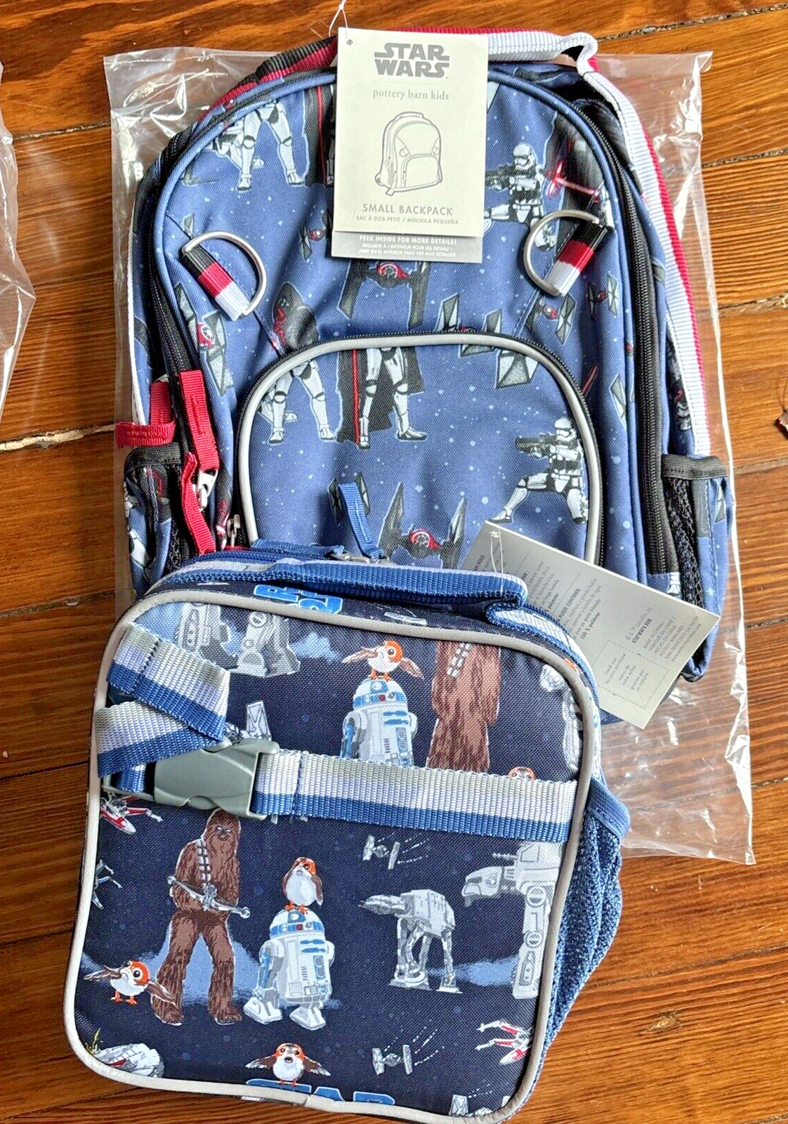 PONY Ceramica fienile scuola ZAINO STAR WARS Solo astronave jedi droide lunch box ? .