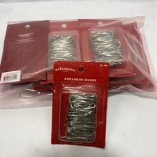 2000 Christmas Tree Ornament Hooks (10 Packs of 200 ea.) 1-1/2 in. WONDERSHOP