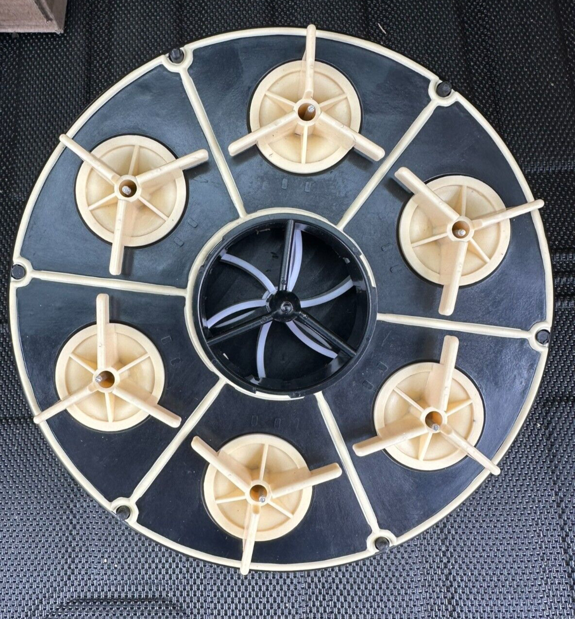 4 Port Gear Module for Paramount in-Floor Cleaning System Water Valve