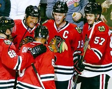Autographed Trevor Daley Chicago Blackhawks  8X10 Photo - w/COA