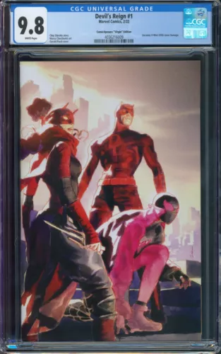 Devil's Reign #1 ComicXposure Virgin Edition - CGC 9.8 - NM/M! - Only 4 in Pop!