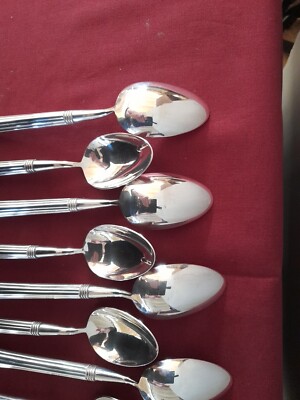 ANCIENNE LOUCHE À POTAGE en métal argenté orfèvre ERCUIS décor perlé EUR 12,00 - FR