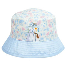 Disney Frozen Toddler Girls Blue Reversible Bucket Style Swim Hat COLOR BLUE NEW