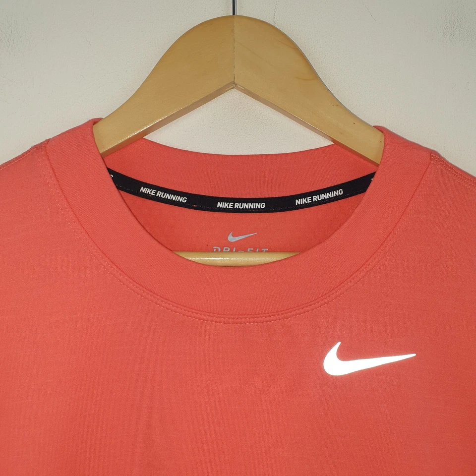 Nike Therma Sphere Running Top Womens Small Pink Long Sleeve Dri-Fit Reflective - Image 3 of 4