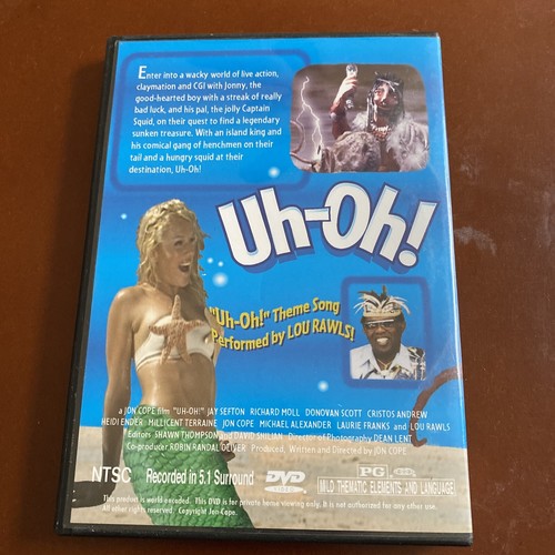 Uh-Oh Movie DVD Darcy Donavan Actress Jon Cope Lou Rawls - Picture 2 of 4