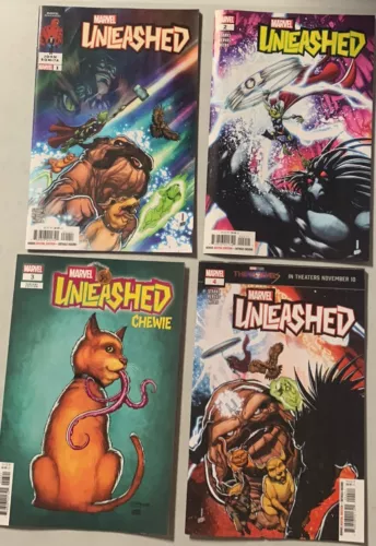 MARVEL UNLEASHED (2023) #1-4 NM/VF COMPLETE SET MARVEL COMIC