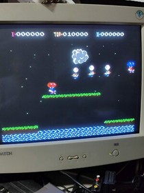 NES FAMICOM ICE CLIMBER BALLOON FIGHT GALAGA WARPMAN  version GAME CART ONLY