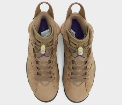 Size 7 - Air Jordan 6 Retro GORE-TEX Brown Kelp W for sale online