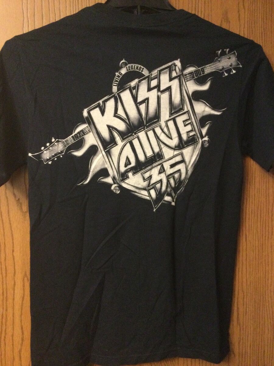 Kiss (Gene Simmons Face) - 2009 Black Shirt - S. | eBay Kiss (Gene Simmons Face) - 2009 Black Shirt - S. | eBay