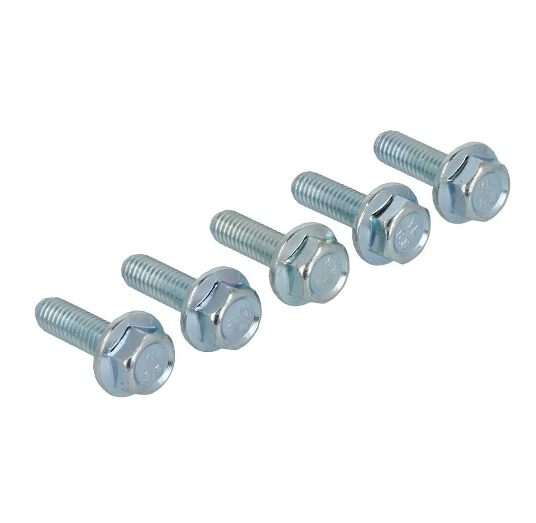 Edelstahl V2A Bundschraube M4 M5 M6 M8 M10 M12 Flansch Vollgewinde Sechskant