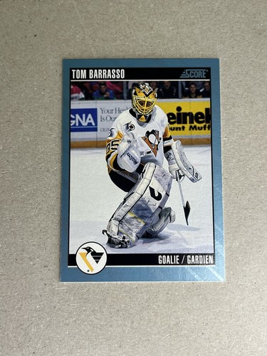 1992-93 Score Canadian Hockey #70 Tom Barrasso