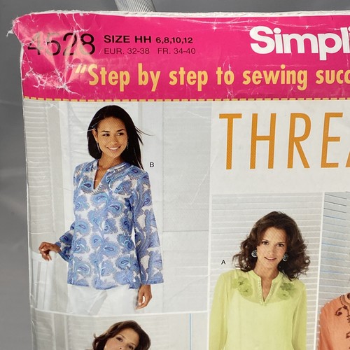 Simplicity Misses Tunics Sizes 6-12 Uncut Pattern 4528 - Picture 3 of 5