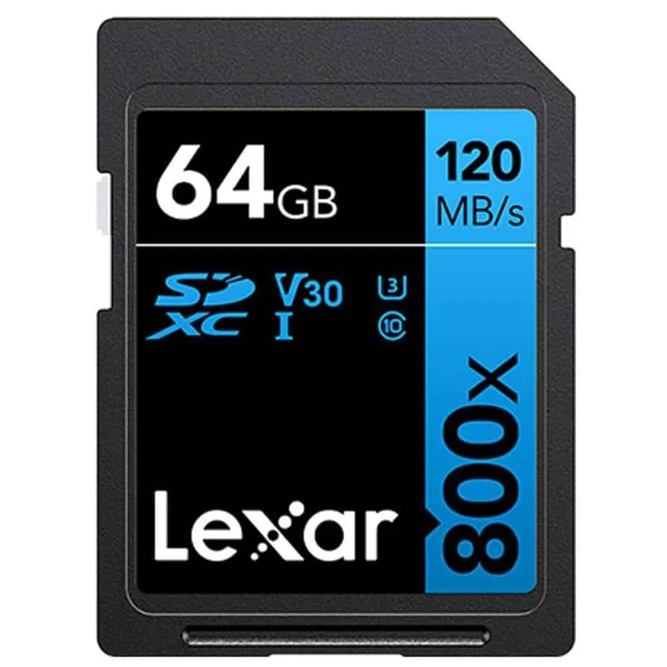 Lexar High-Performance 800x SDXC UHS-I Card 64GB  LSD0800064G-BNNNG - Image 2 of 3