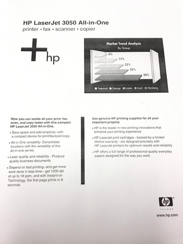 Impresora de oficina todo en uno HP Laserjet 3050 Q6504A con tóner, 64 MB y 6K PC, FUNCIONA - Imagen 11 de 14