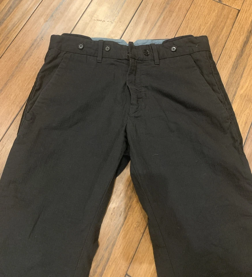 DIESEL Black Gold Mens Black Pants Size 29 W-34 L - Image 4 of 4