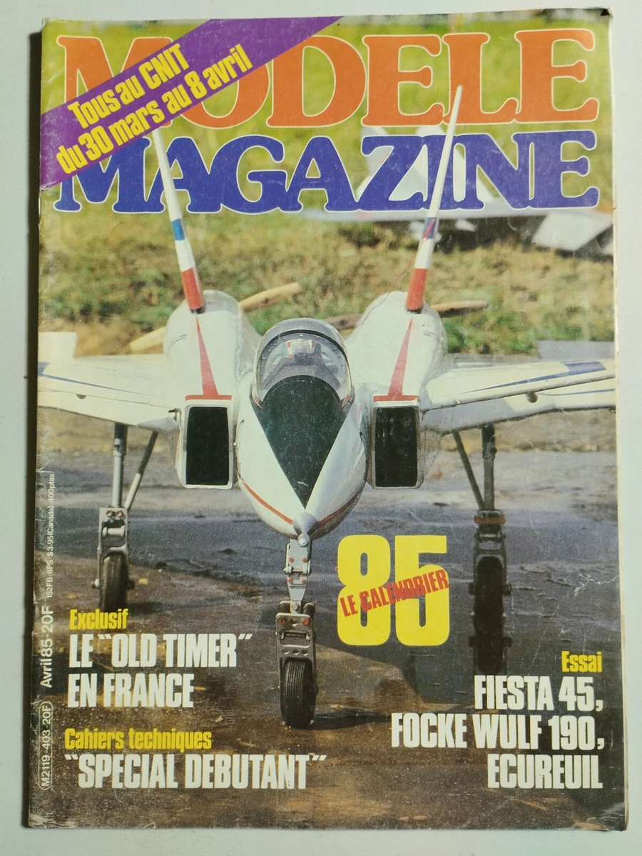 Magazine RCM N°615 Avec Plan Encarté Playboy '40 Special Warbird - Occasion Collection