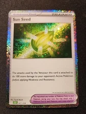Pokémon TCG Sun Seed 027/034 Trading Card Game Classic Holo