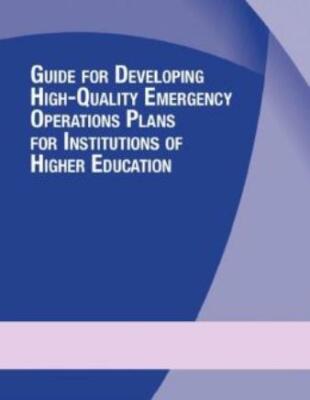 Guide For Developing High-Quality Emergency Operations Plans For Institutio...