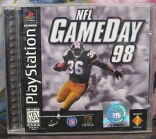 NFL GameDay 98 Sony PlayStation 1 Black Label 