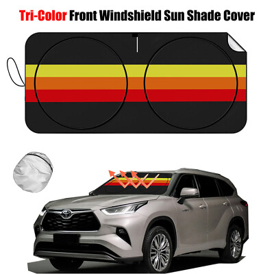 For Toyota Camry Accessory Car Windshield Sun Shade UV Block Window Shield Cover